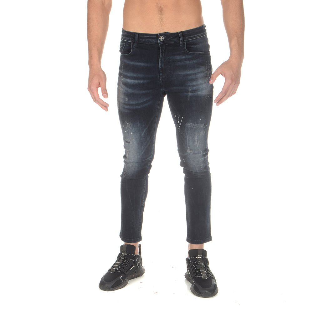 ג'ינס אלדו מורו סקיני עם שפשופים גברים