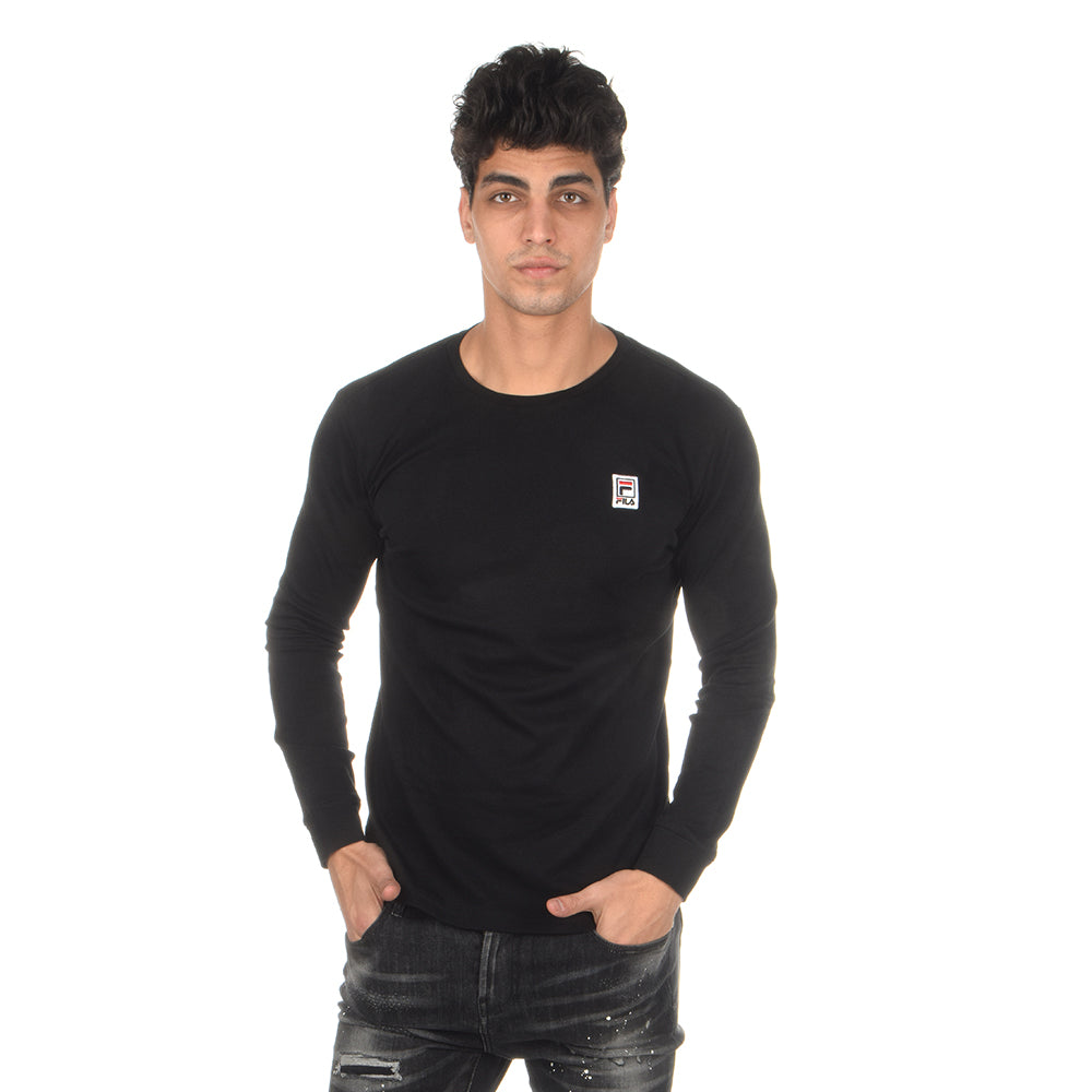 חולצת טישירט פילה ארוכה לוגו גברים