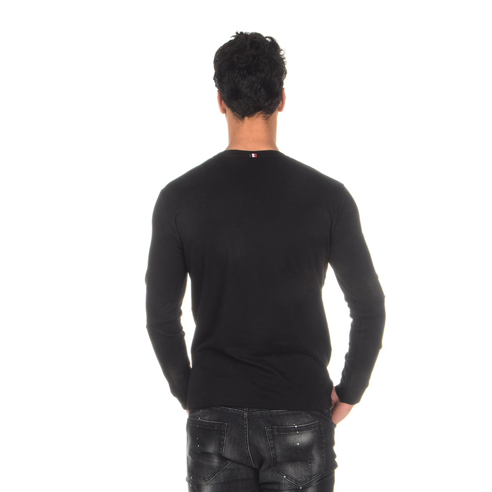 חולצת טישירט פילה ארוכה לוגו גברים