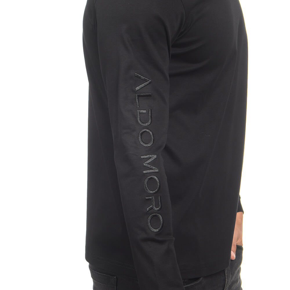 חולצת טישירט ארוכה אלדו מורו מטאליק פאץ' גברים