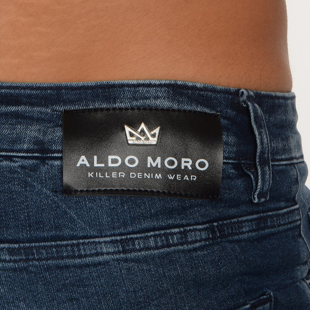 ג'ינס אלדו מורו משופשף גברים