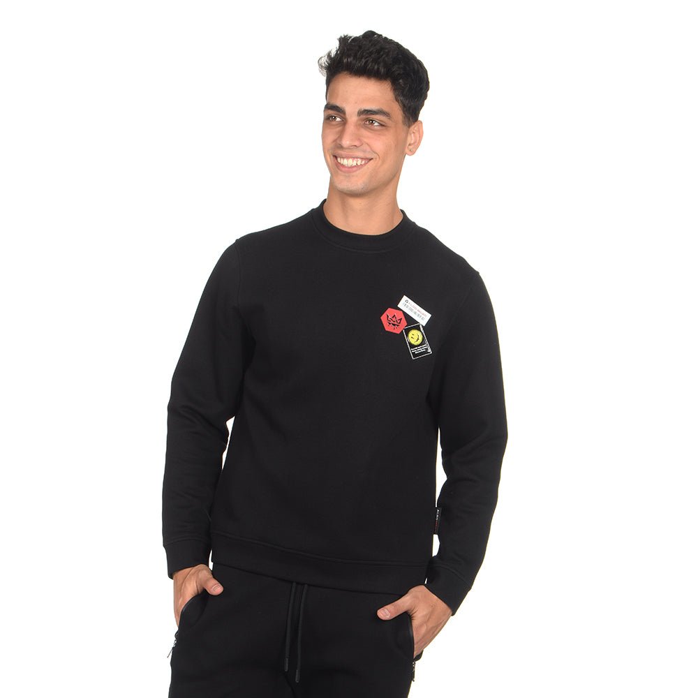 חולצת פוטר ארוכה אלדו מורו עם פאץ' דובי מאחור גברים