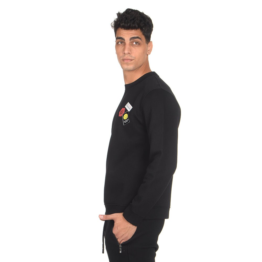 חולצת פוטר ארוכה אלדו מורו עם פאץ' דובי מאחור גברים