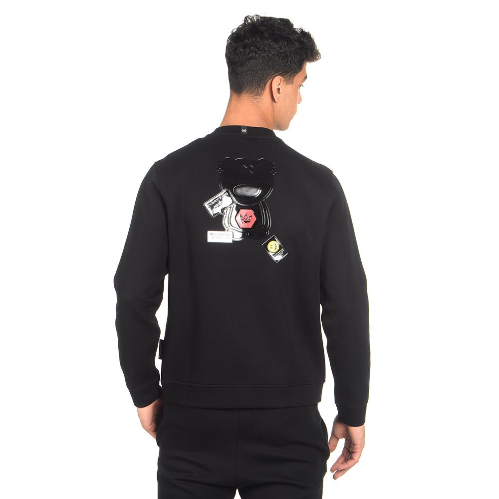 חולצת פוטר ארוכה אלדו מורו עם פאץ' דובי מאחור גברים