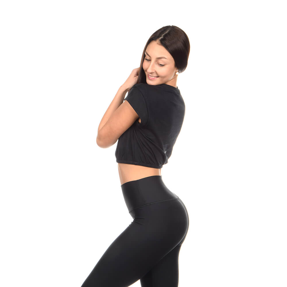 חולצת קרופ אלו יוגה קצרה Dreamy Crop נשים