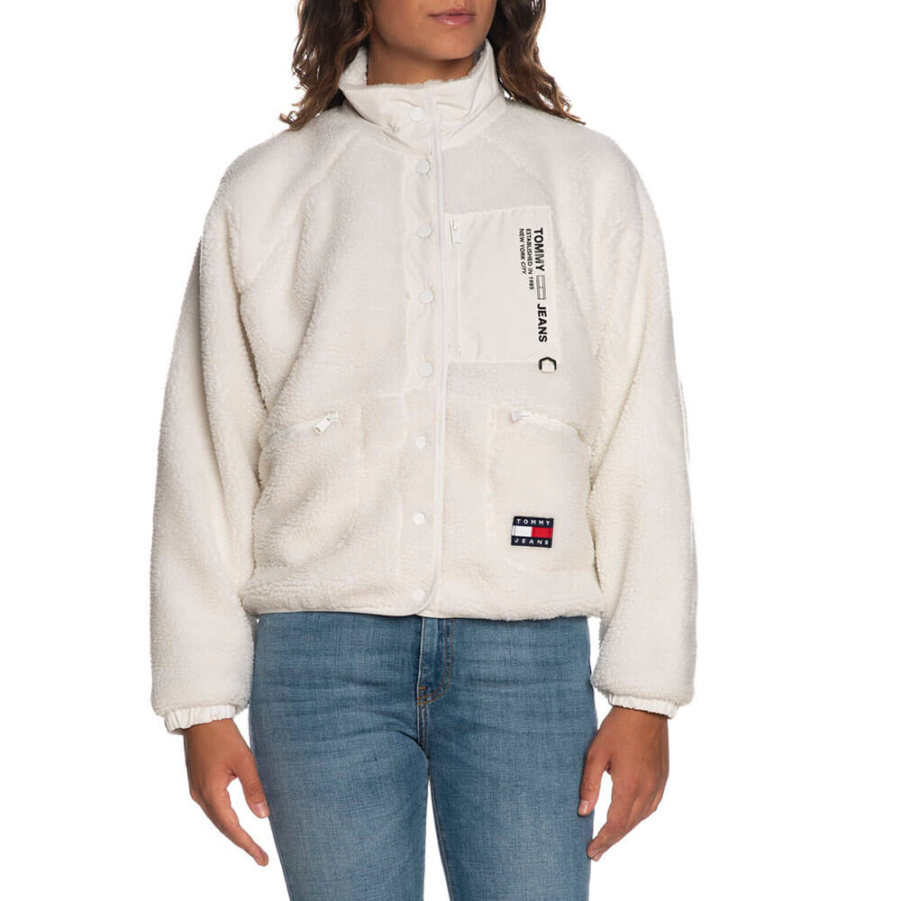 מעיל דו צדדי טומי הילפיגר Reversible Sherpa נשים
