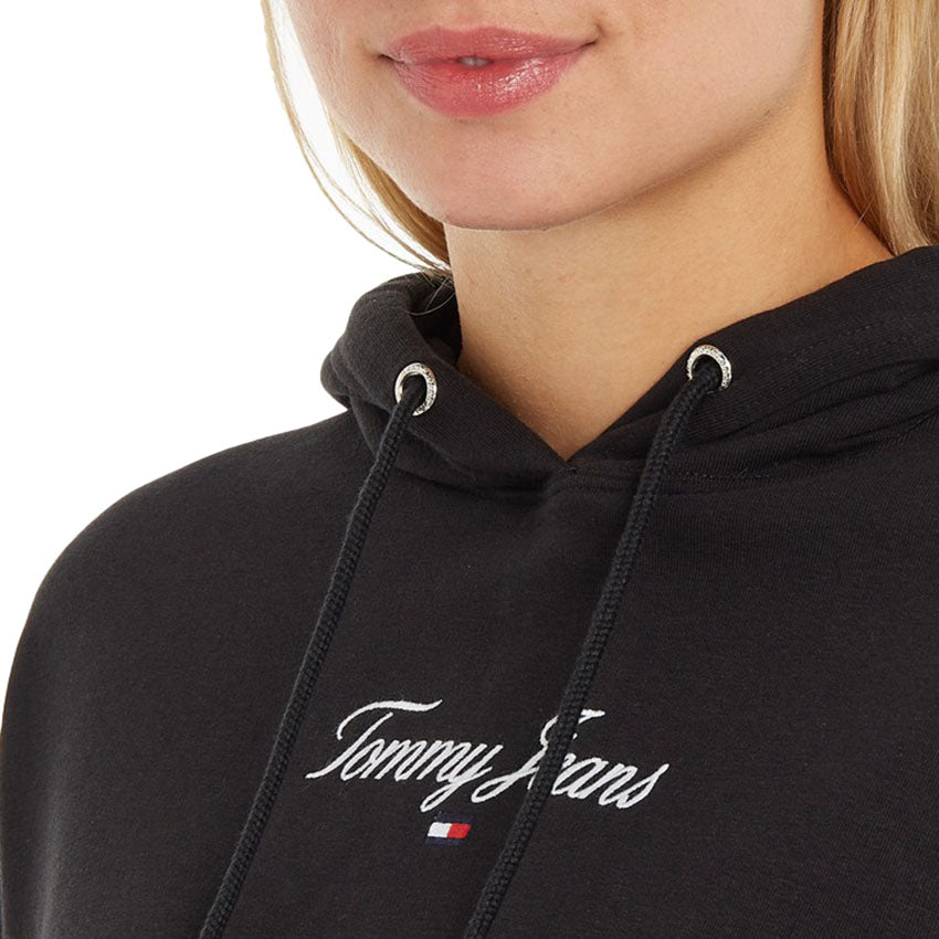 קפוצ'ון קרופ עם לוגו טומי הילפיגר נשים