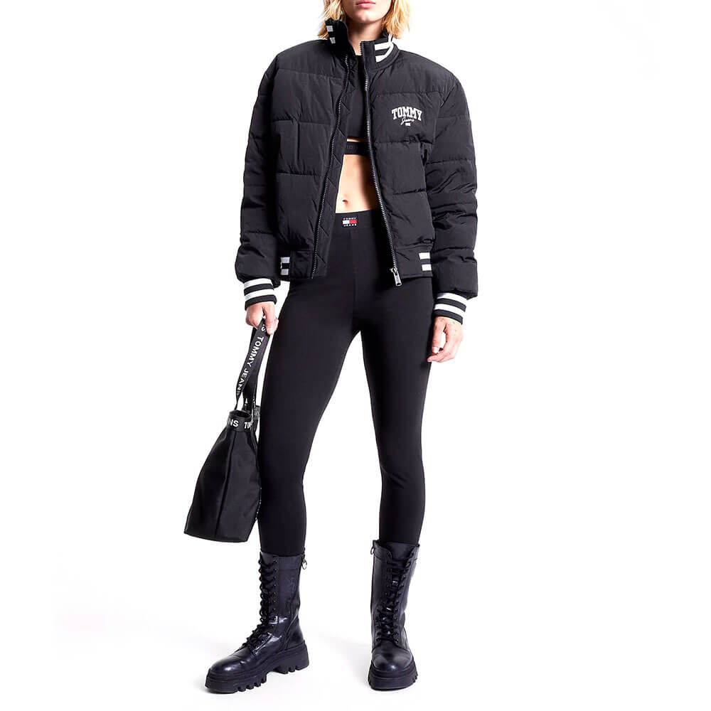 מעיל עם הדפס טומי הילפיגר נשים