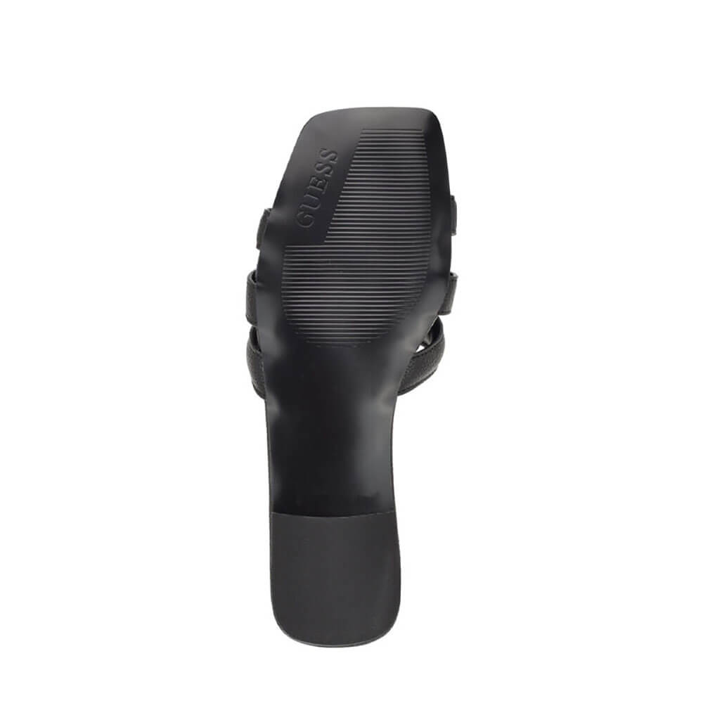 כפכפי Guess עם לוגו מוזהב נשים - gus-gwJELILA-BLK01-36
