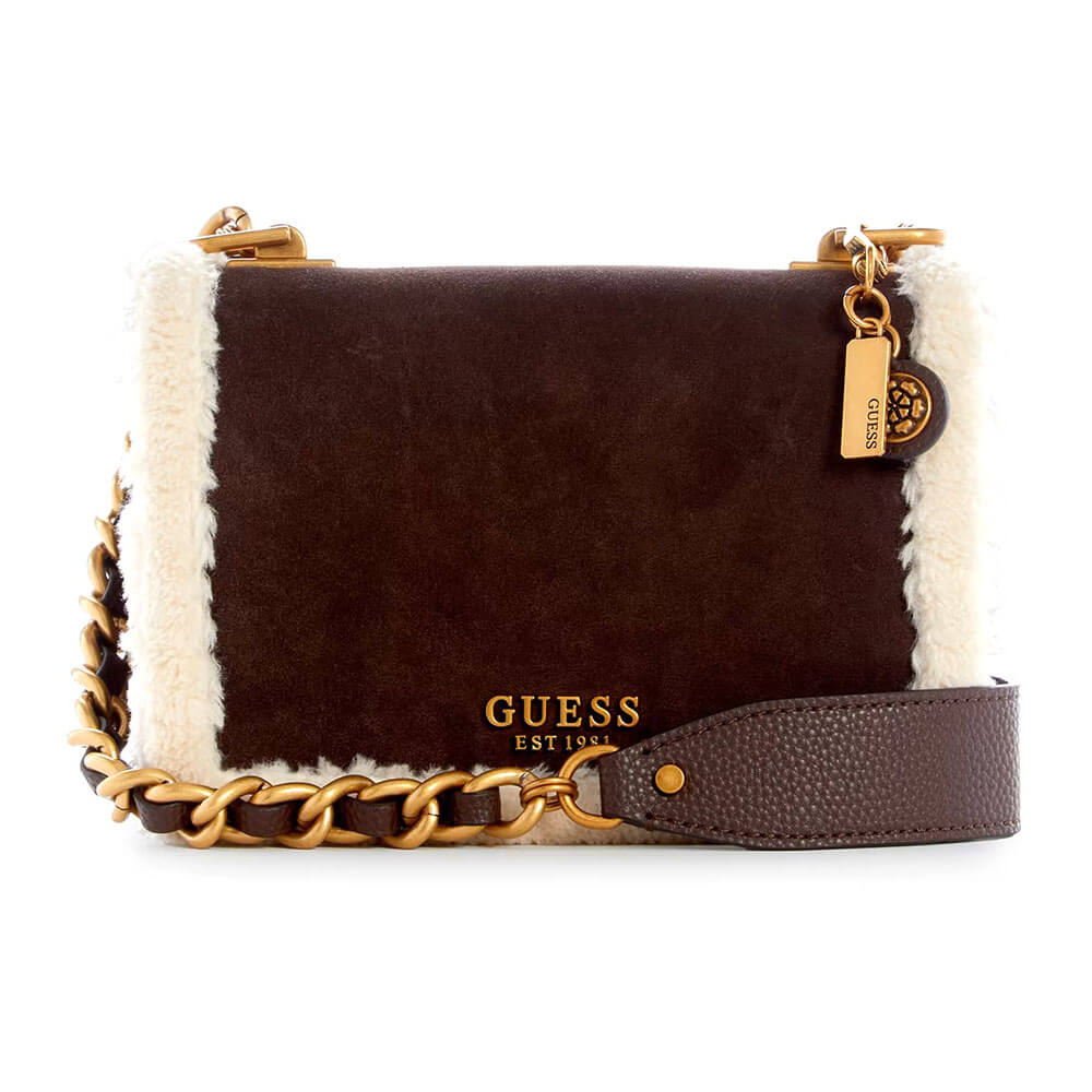 תיק צד Guess Abey פרווה נשים