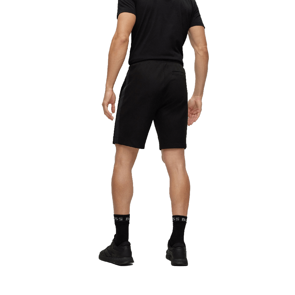 מכנסי הוגו בוס קצרים Logo-Tape Inserts גברים