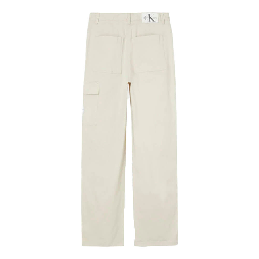 מכנסי דגמח בגזרה גבוהה קלווין קליין נשים