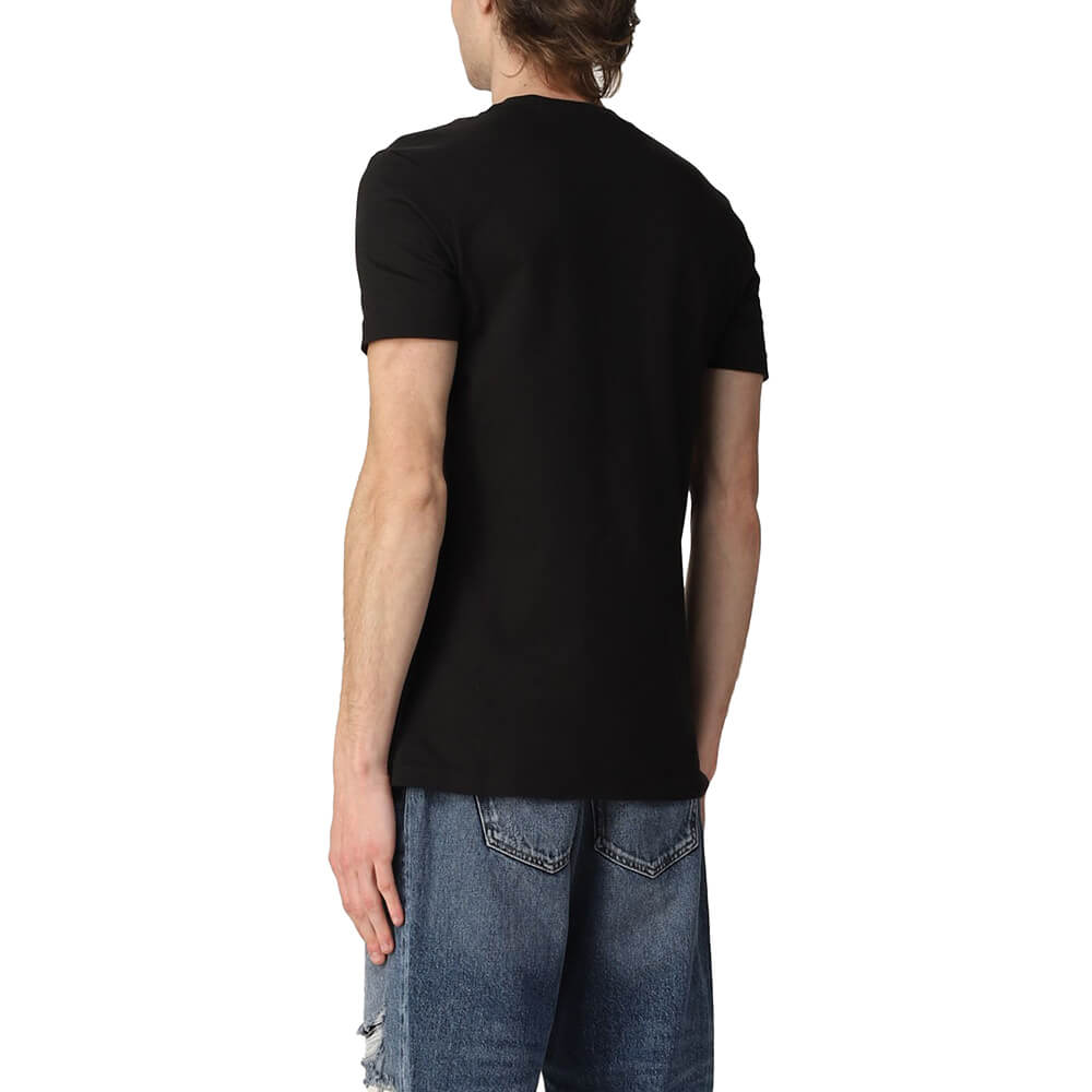 חולצת טישירט קלווין קליין קצרה Spliced Ck Center Chest Tee גברים - ck-J30J319713-BEH-XS