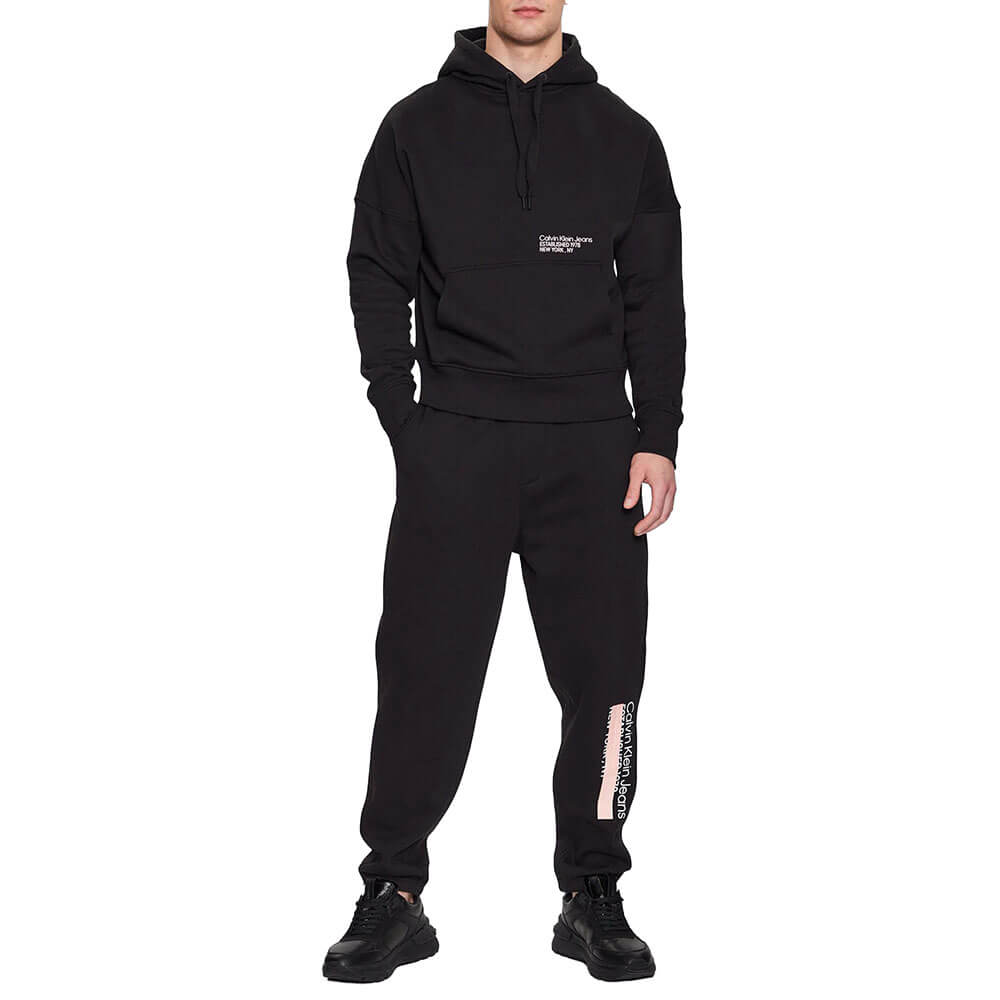 קפוצ'ון עם הדפסים קלווין קליין גברים