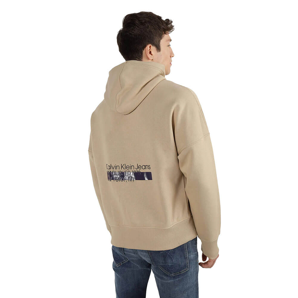קפוצ'ון עם הדפסים קלווין קליין גברים