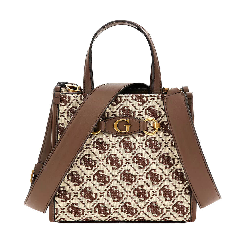 תיק נשיאה Guess Mini Tote עם אבזם לוגו נשים