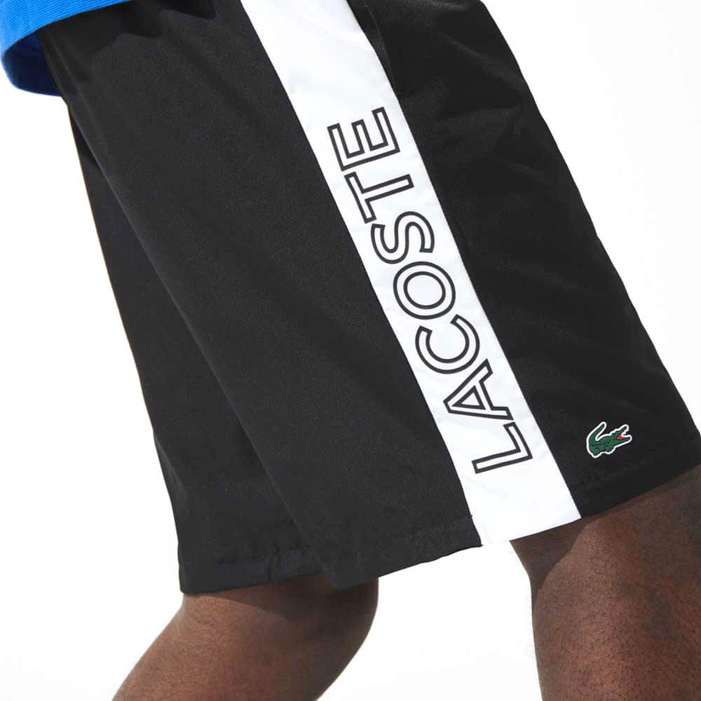 מכנס לקוסט קצר כיתוב לוגו בלבן גברים