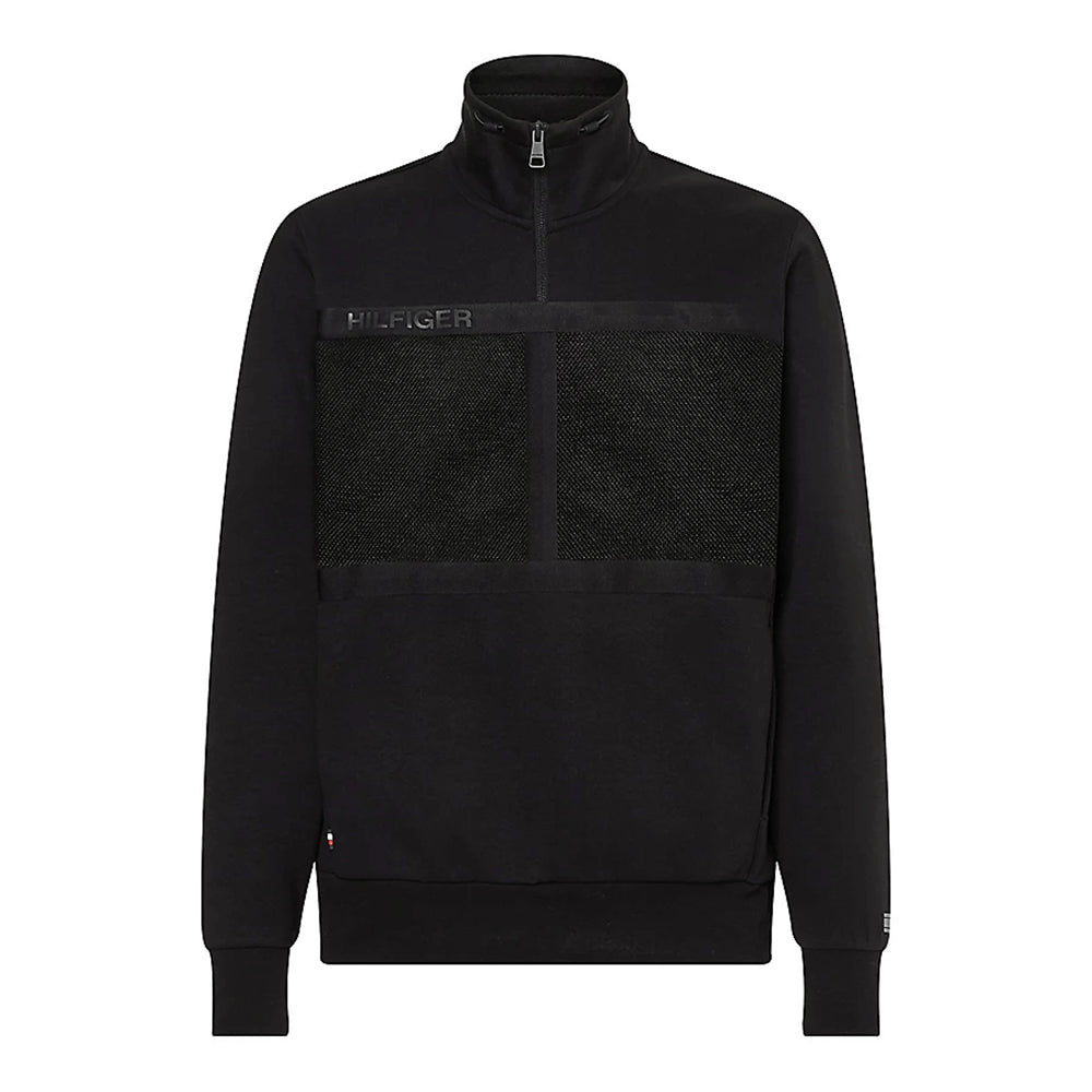 סווטשירט טומי הילפיגר Mesh Panel 1/4 Zip גברים