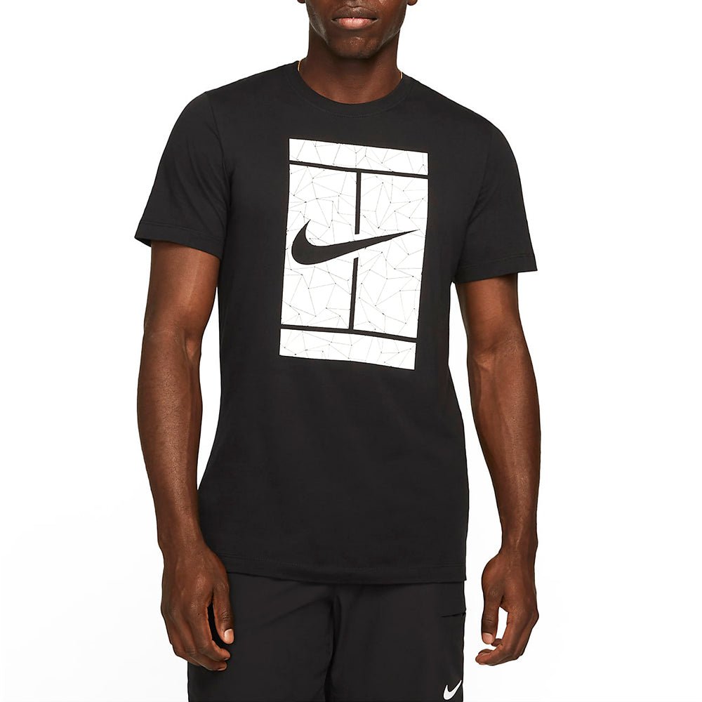 חולצת טישרט נייק קצרה Seasonal Tennis גברים - nike-DD8404-010-XS