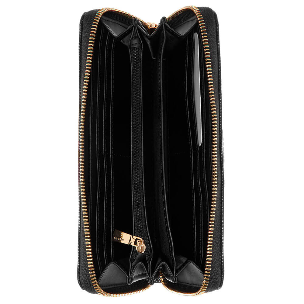 ארנק Guess Abey Large Zip Around נשים - gus-PB855846-BOU-OS