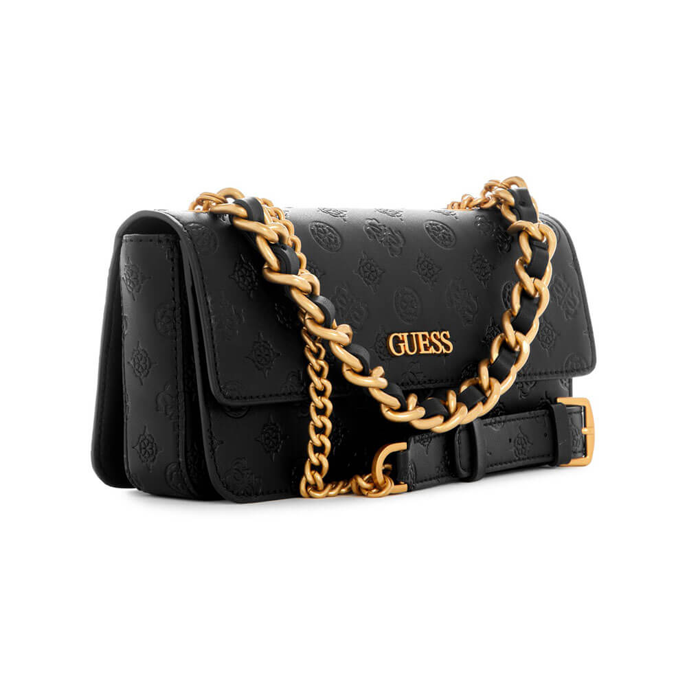 תיק צד עם הטבעות לוגו Guess נשים