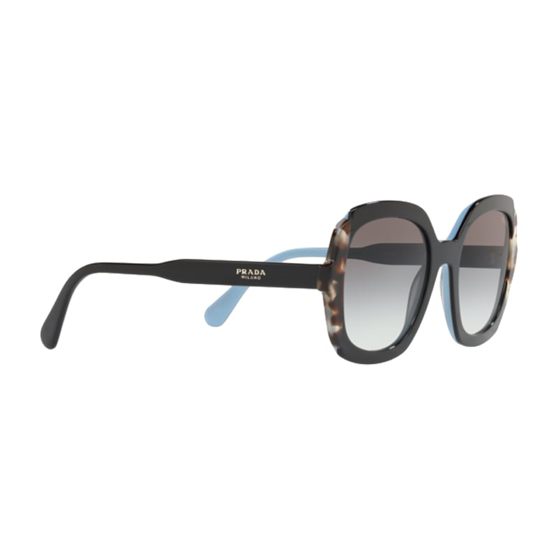 משקפי שמש פראדה לנשים שחור אפור