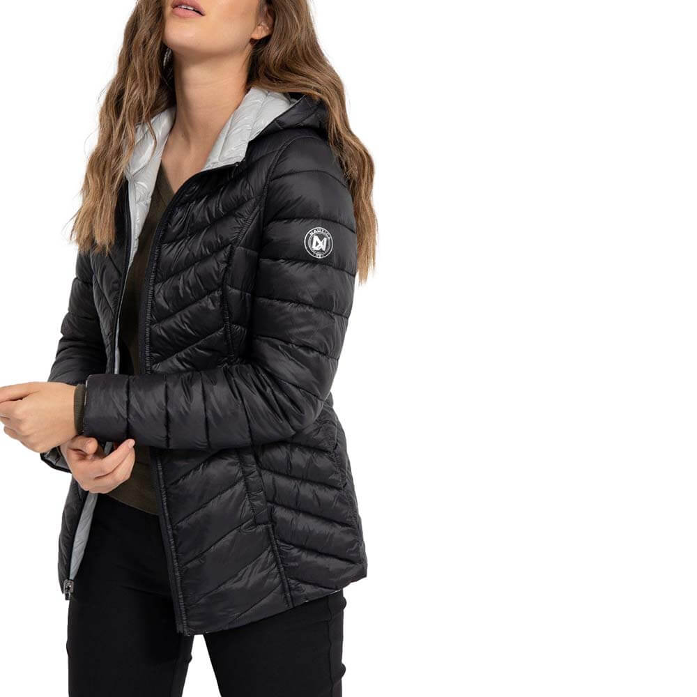 מעיל נאוטיקה דו צדדי קל נשים