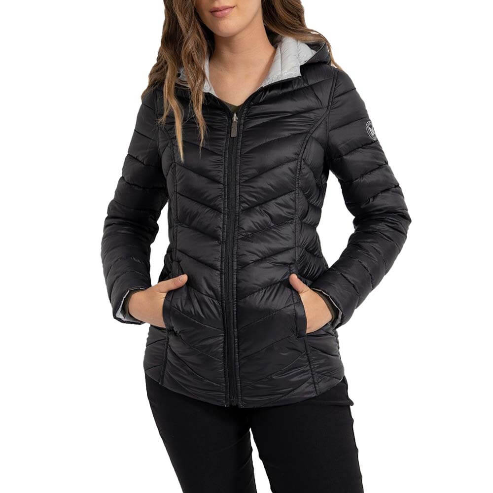 מעיל נאוטיקה דו צדדי קל נשים