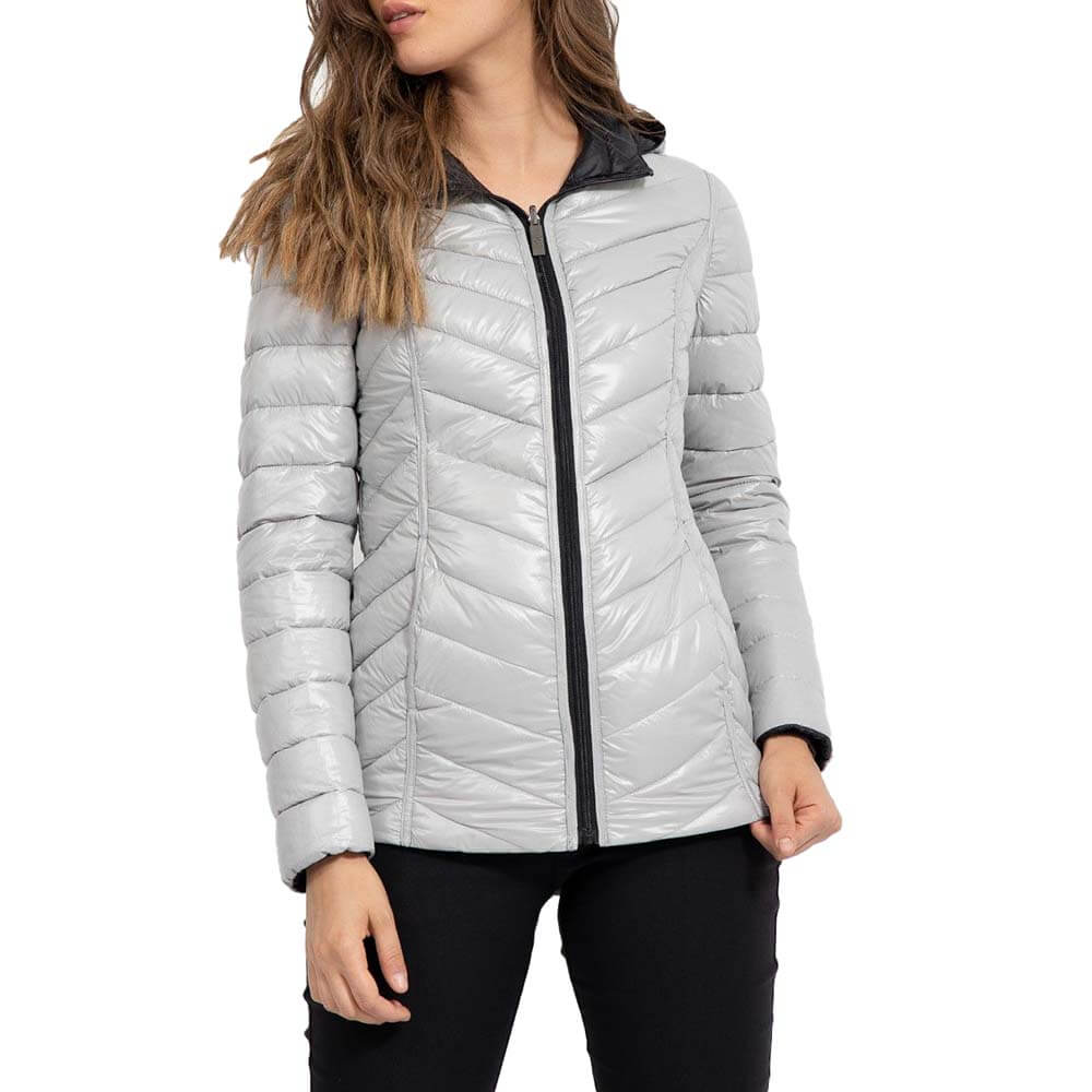 מעיל נאוטיקה דו צדדי קל נשים