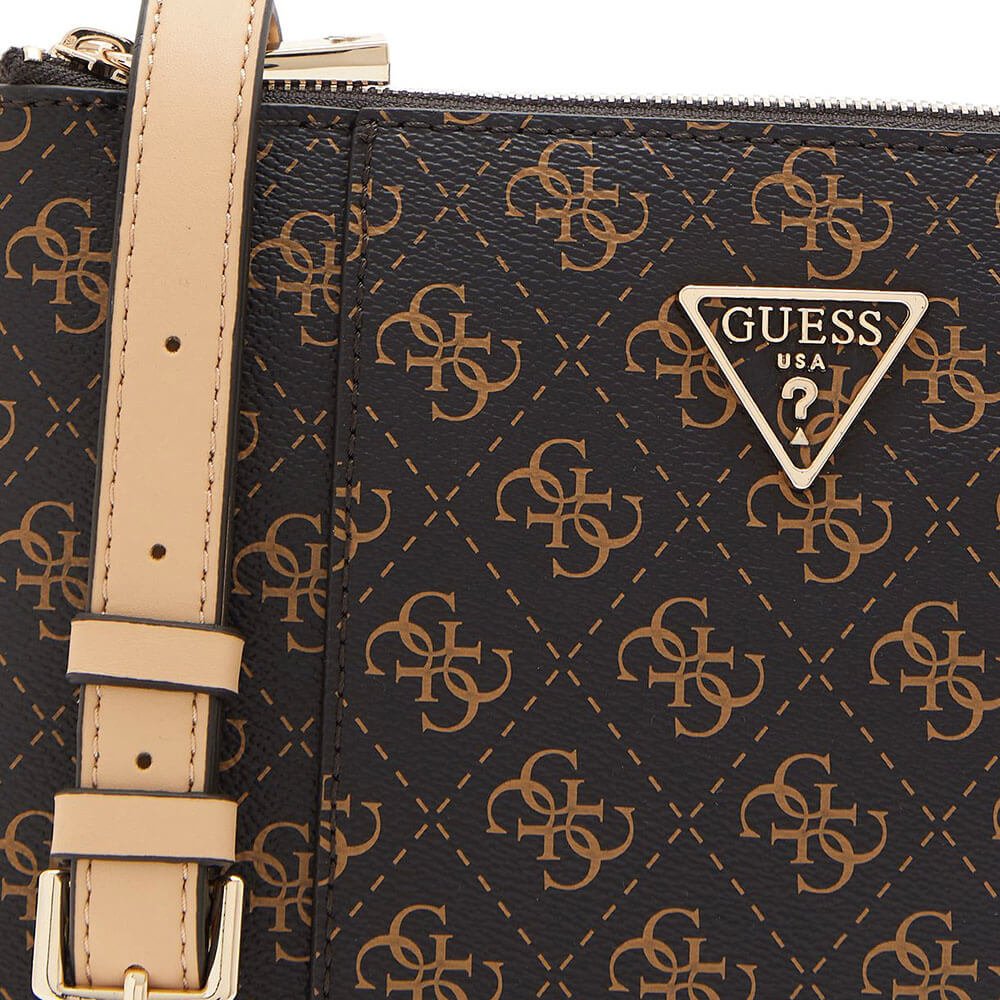 תיק צד Guess רוכסן כפול נשים