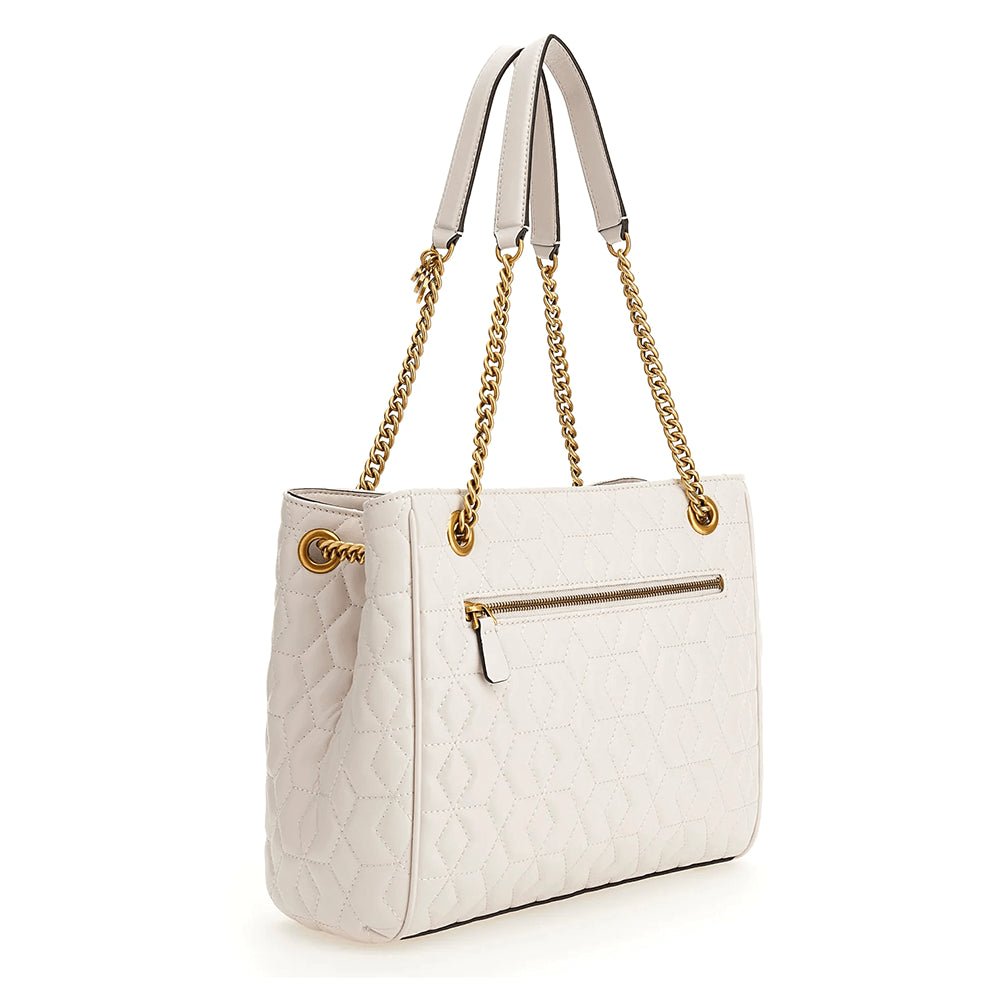 תיק נשיאה Guess Elenia Girlfriend Carryall נשים - gus-QB867723-STO-OS