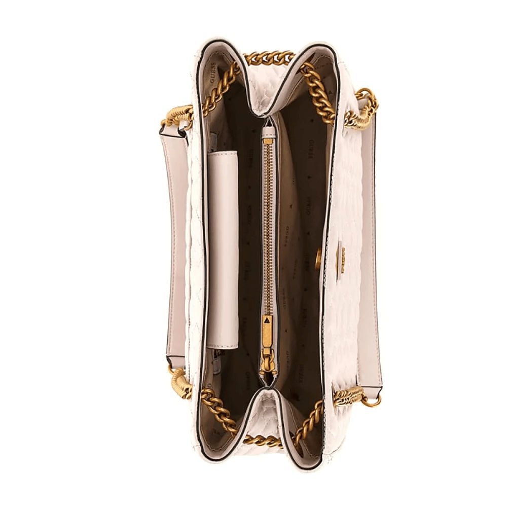 תיק נשיאה Guess Elenia Girlfriend Carryall נשים - gus-QB867723-STO-OS