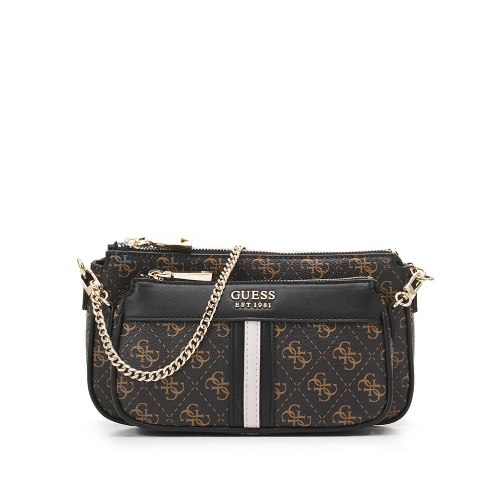 תיק צד Guess נשים Kasinta Double Zip Pouch