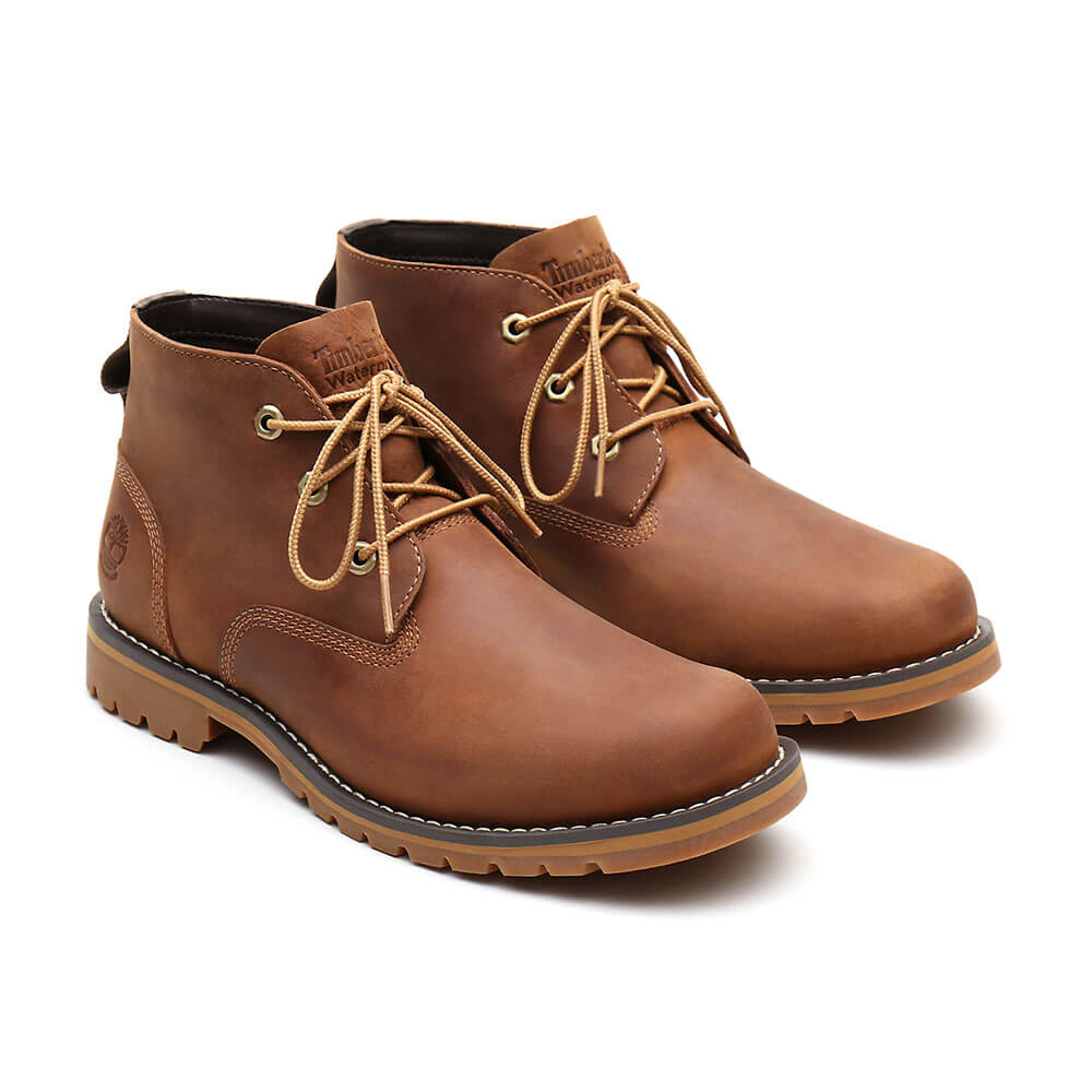 מגפי עור טימברלנד Larchmont Chukka - Waterproof גברים