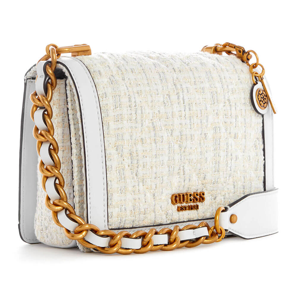 תיק צד Guess Abey Crossbody Flap נשים