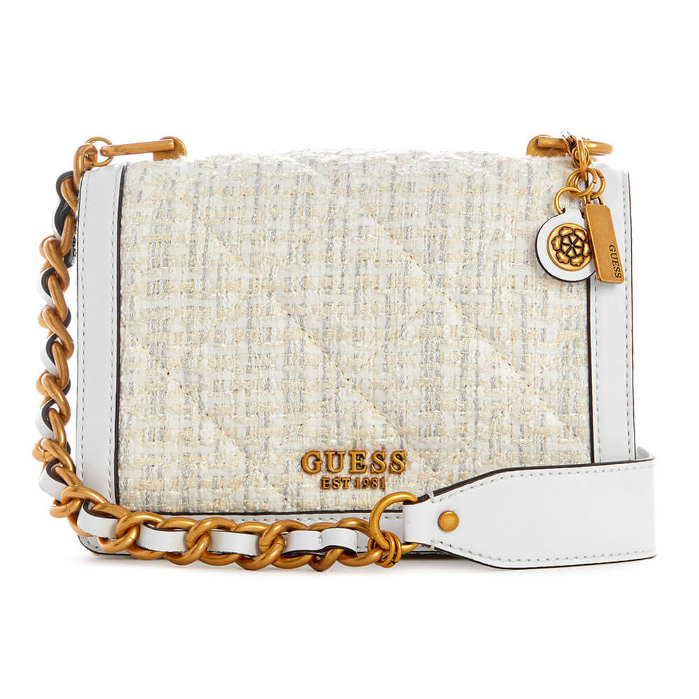 תיק צד Guess Abey Crossbody Flap נשים