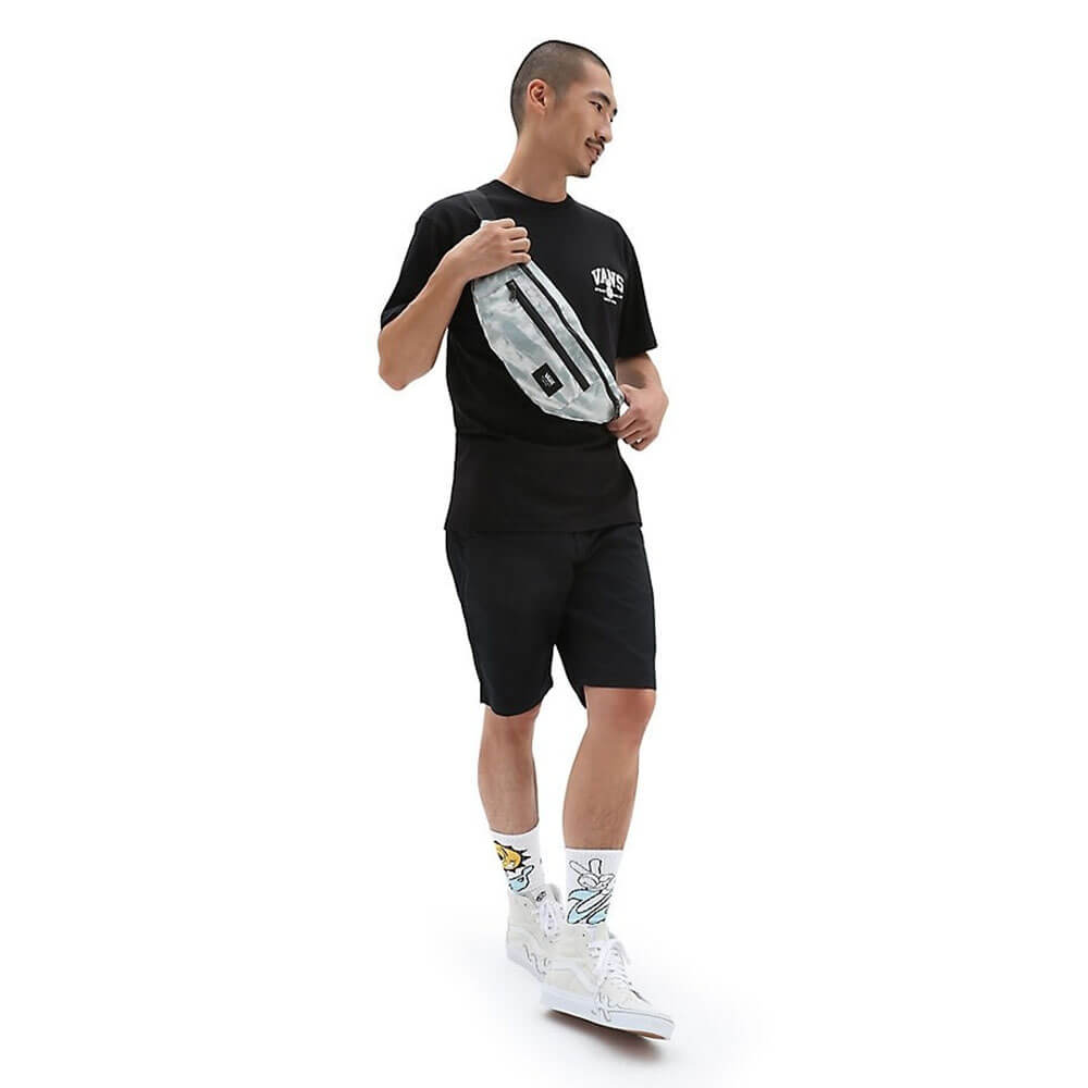 חולצת טישירט קצרה עם הדפס ואנס גברים