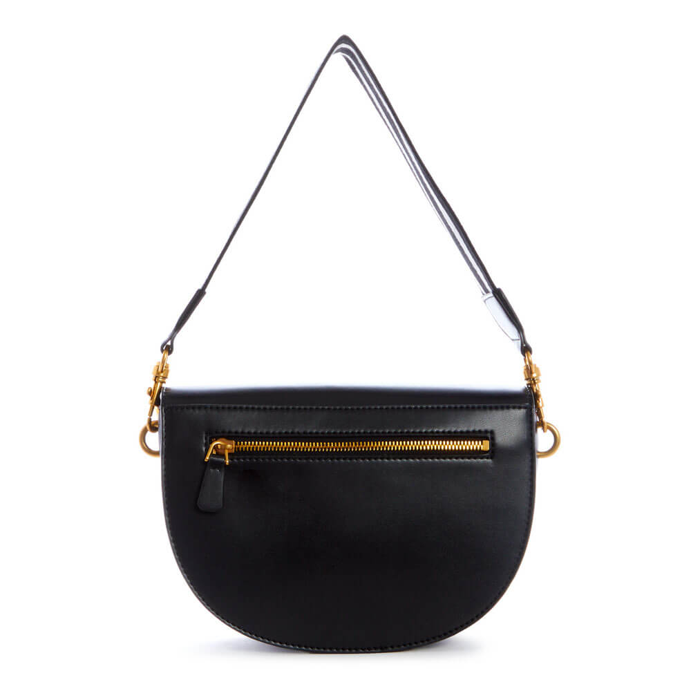 תיק צד Guess עם אבזם לוגו מוזהב נשים