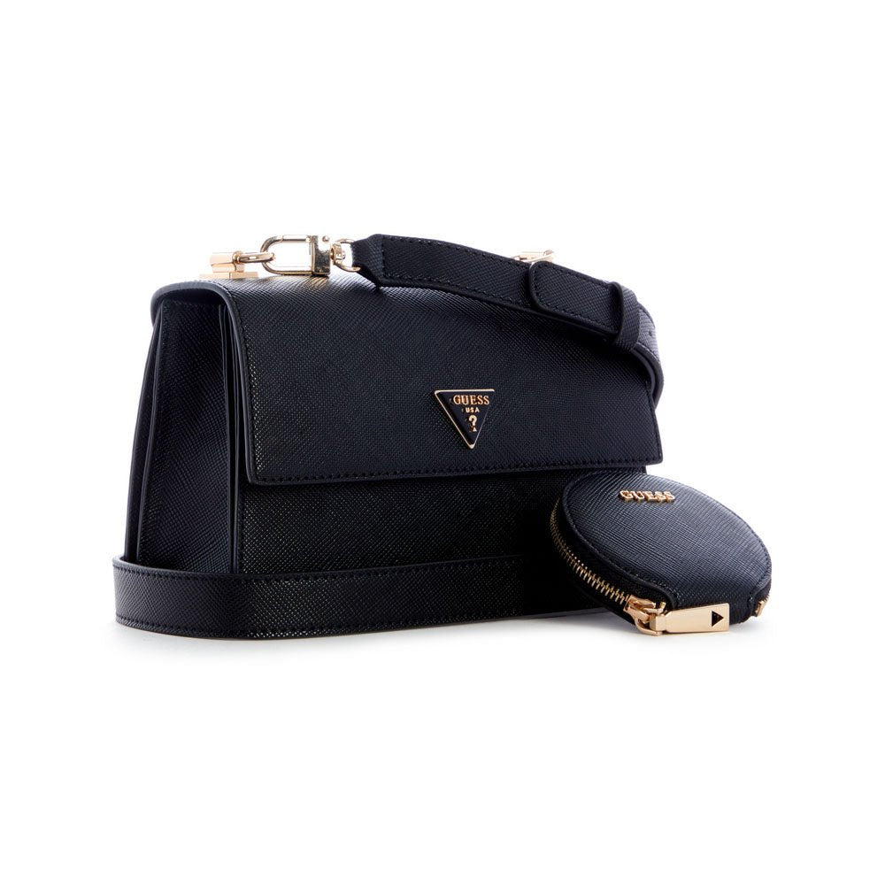 תיק צד Guess לוגו משולש נשים