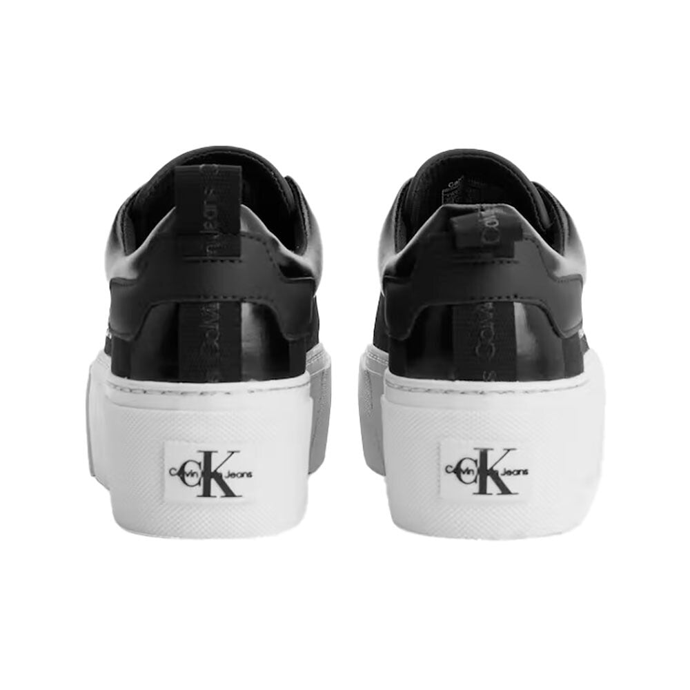נעלי סניקרס קלווין קליין פלטפורמה Vulcanized Lace Up נשים