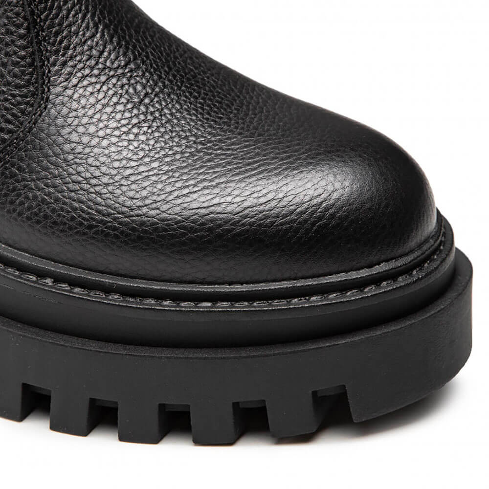 מגפי קלווין קליין Flatform High Chelsea לנשים