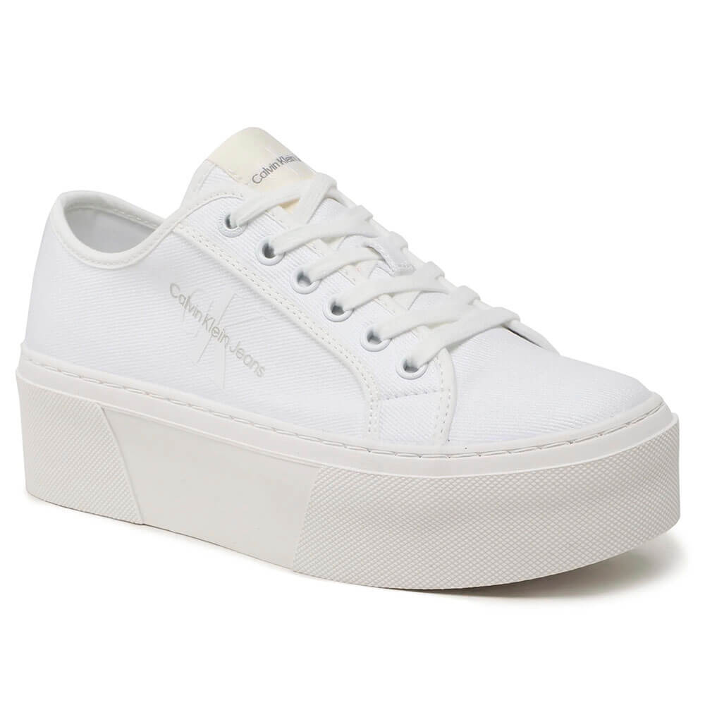 נעלי סניקרס פלטפורמה קלווין קליין נשים