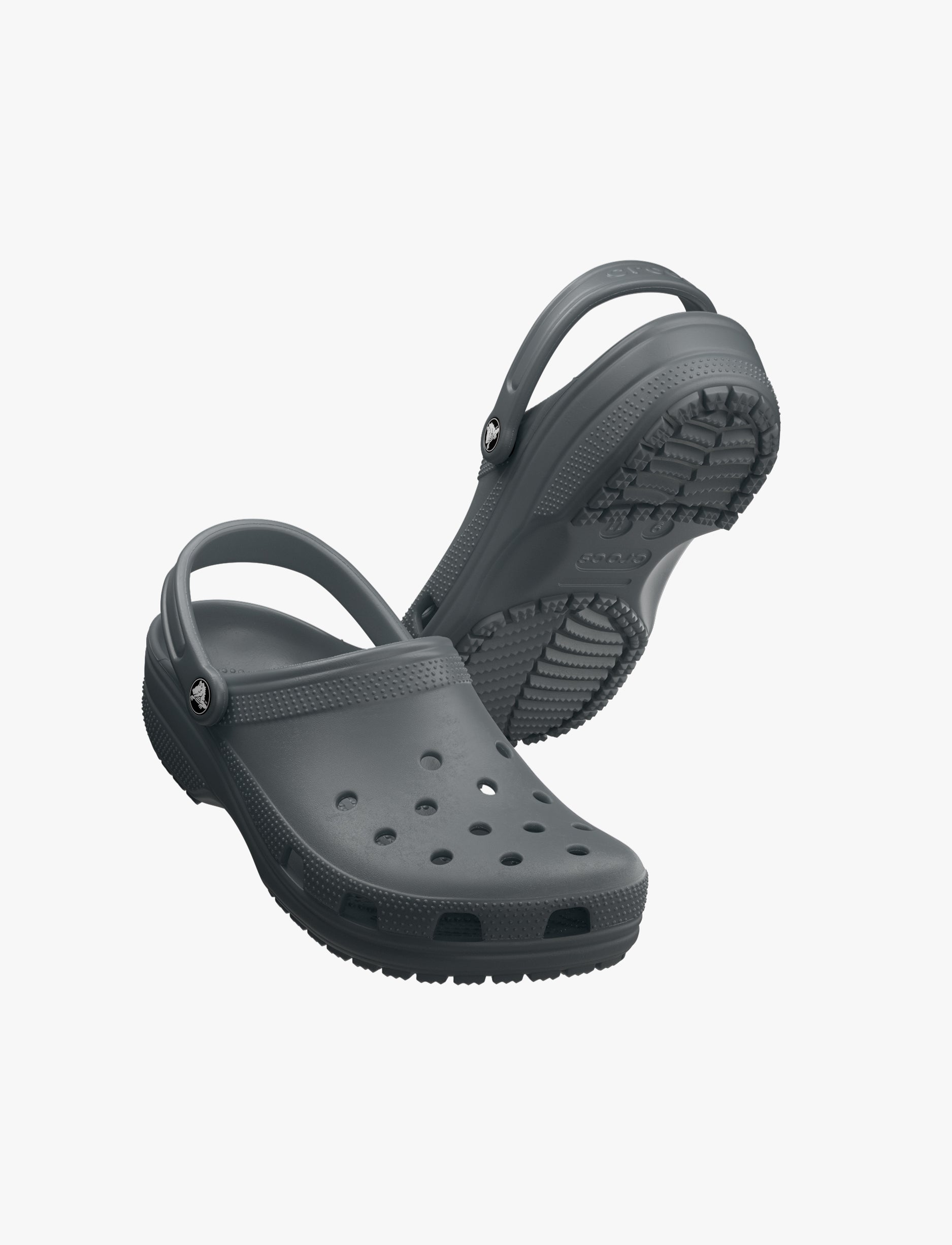 Crocs Classic - כפכפי קרוקס קלאסים בצבע אפור סלאט
