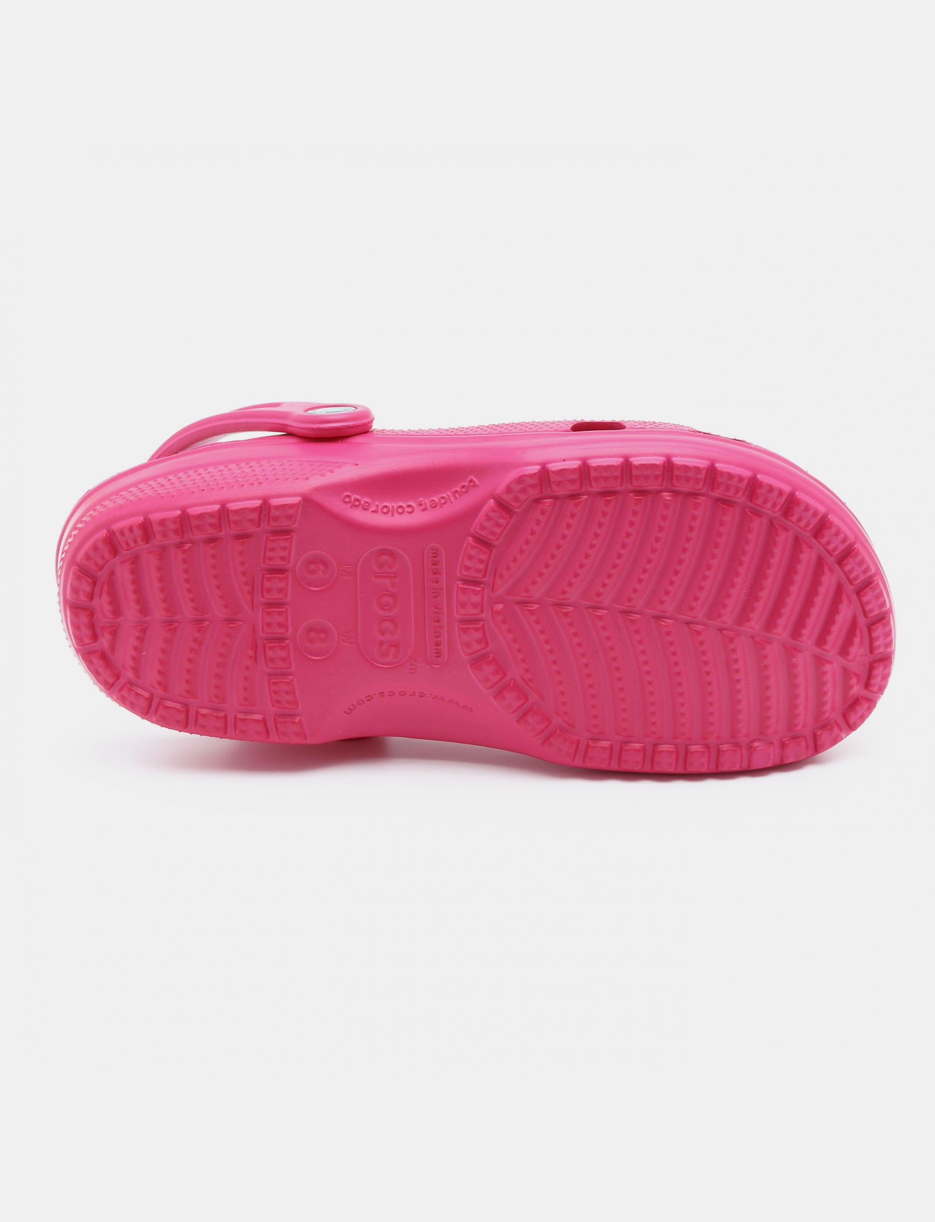 Crocs Classic - כפכפים לנשים קרוקס קלאסיים בצבע ורוד כהה