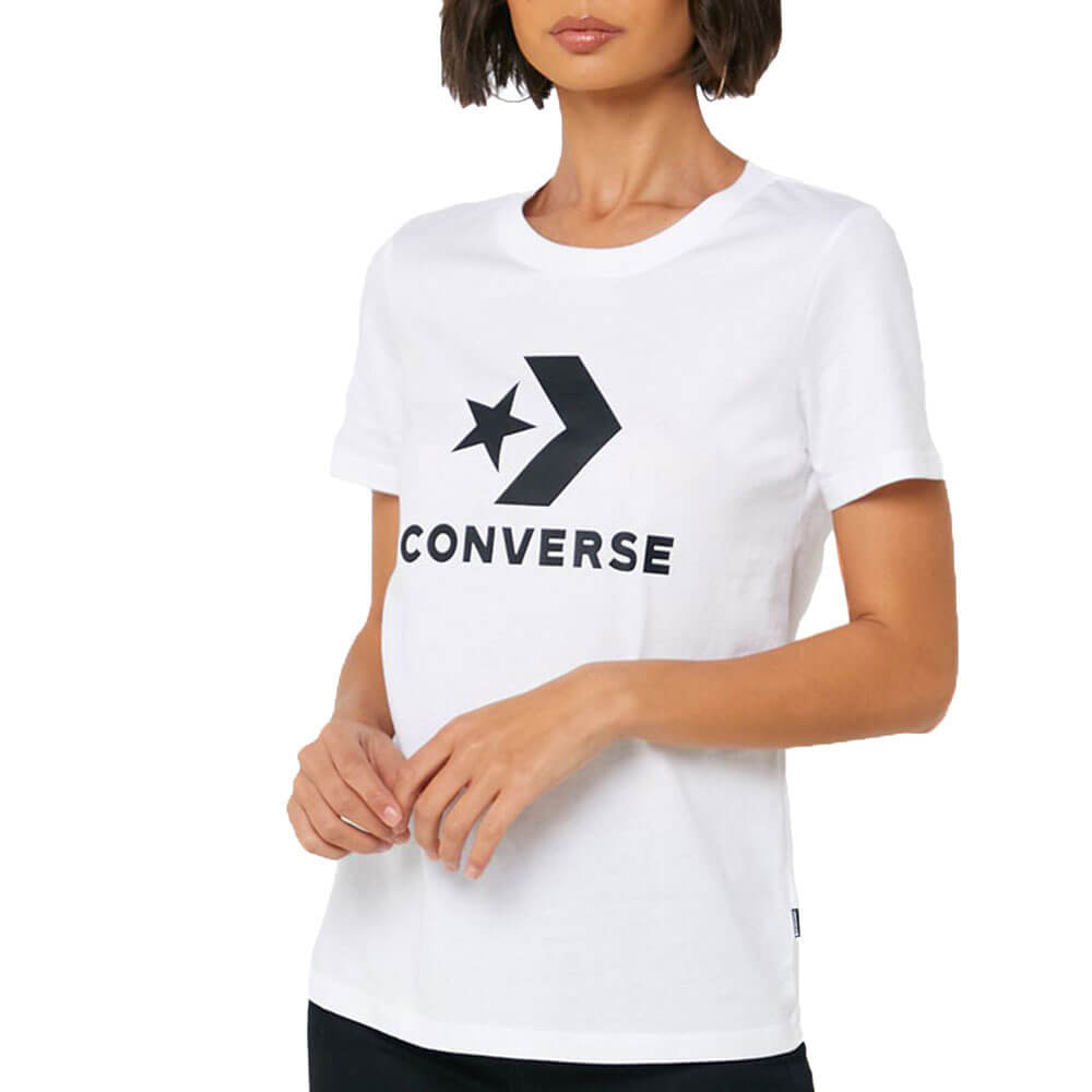 חולצת טישרט קצרה קונברס Star Chevron נשים