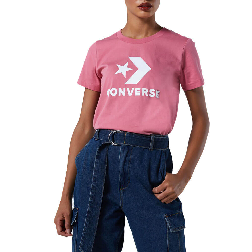 חולצת טישרט קצרה קונברס Star Chevron נשים