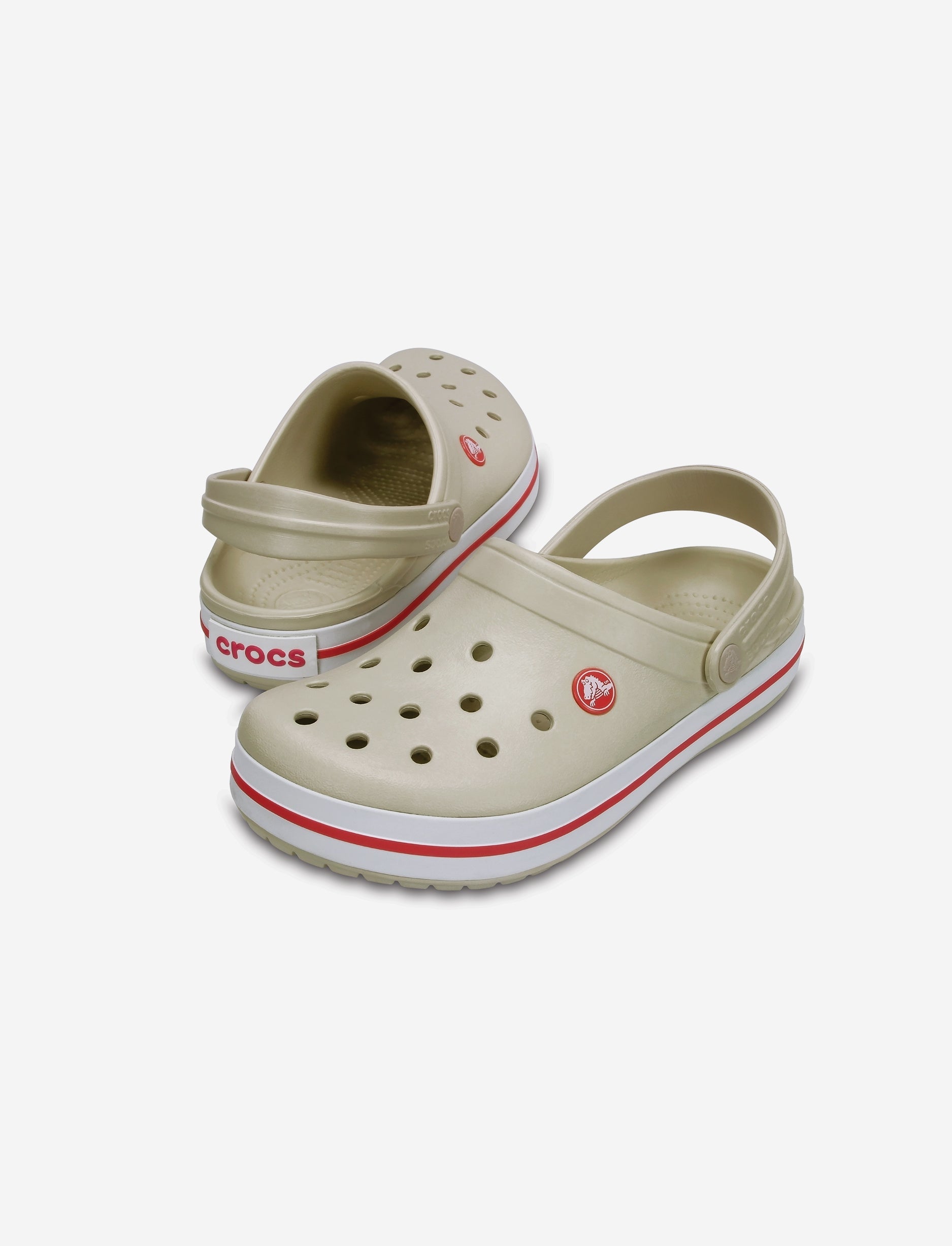 Crocs Crocband - כפכפים קרוקס קרוקבנד בצבע סטוקו/מלון