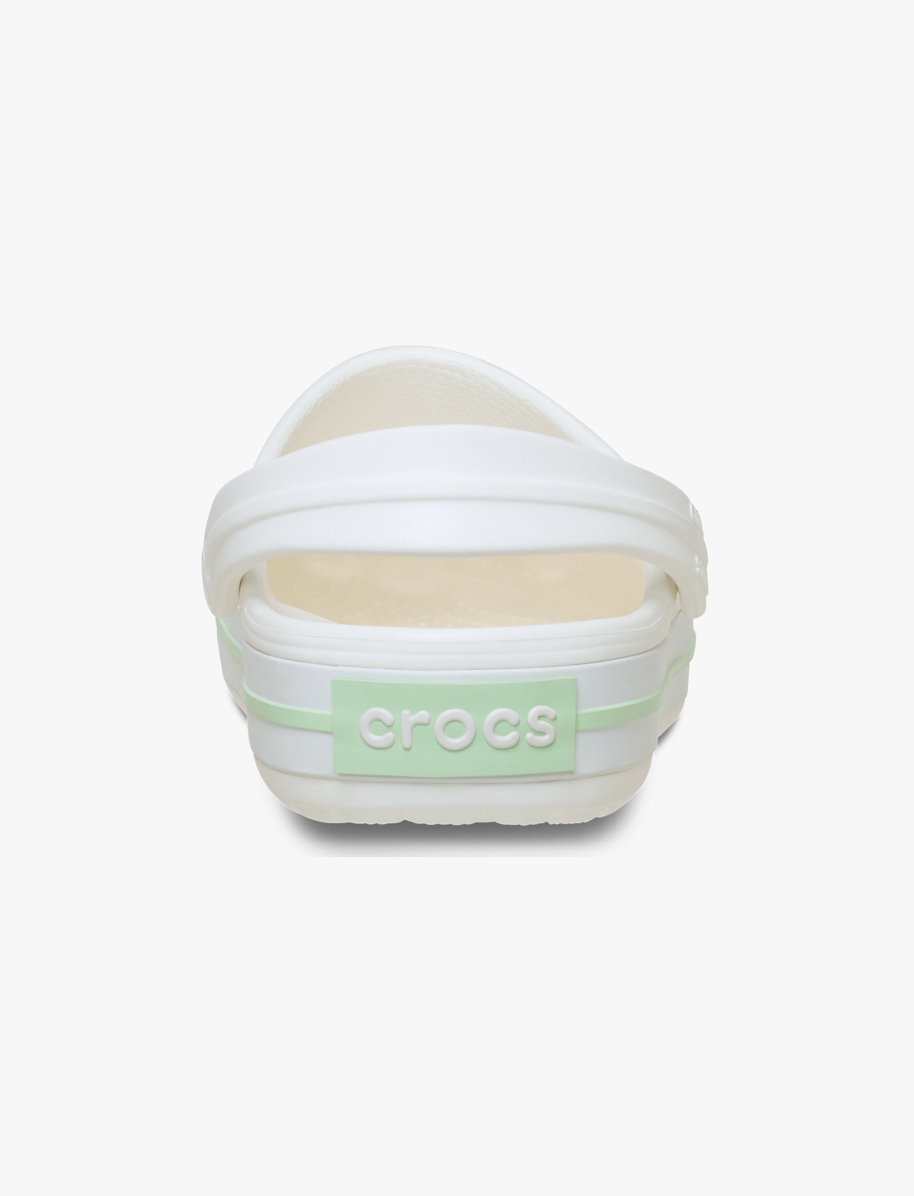 Crocs Crocband - נעלי קרוקס קרוקבנד בצבע לבן/ירוק שליו