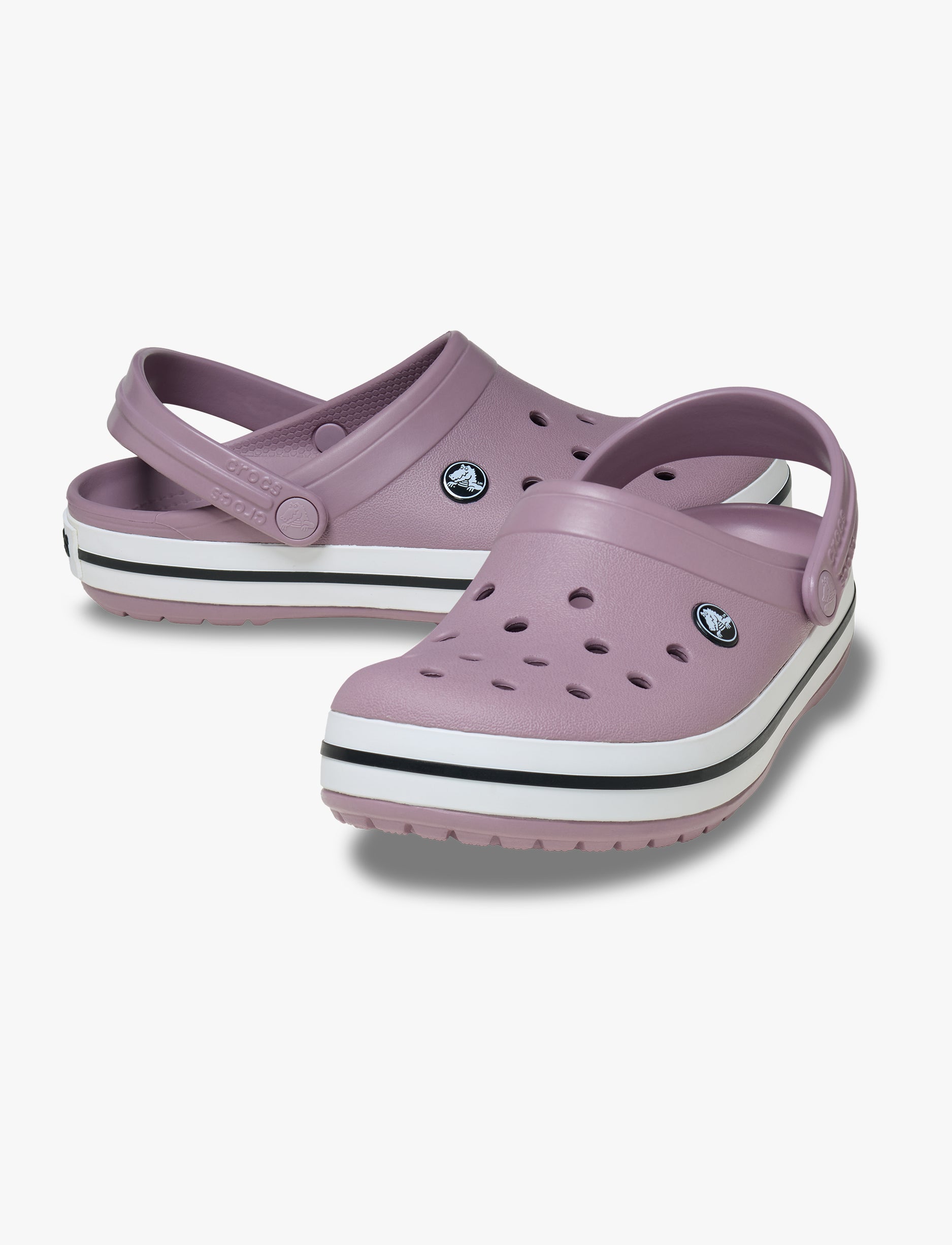 Crocs Crocband - כפכפים לנשים קרוקס קרוקבנד בצבע לילך מאובק