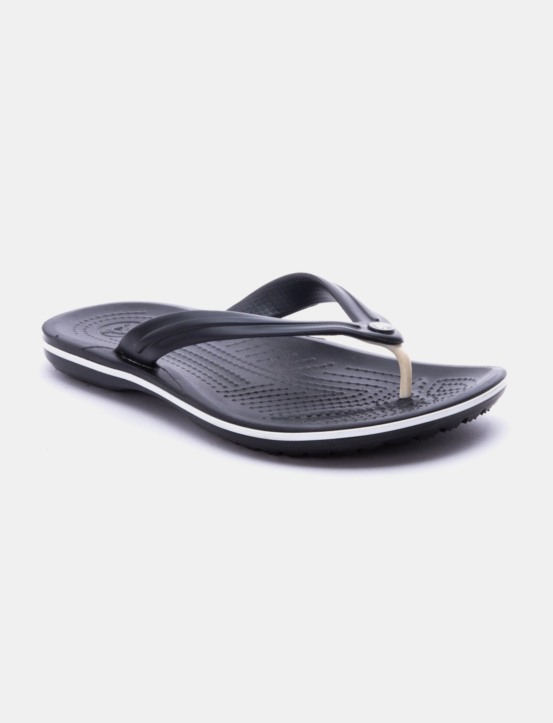 Crocs Crocband Flip - נעלי אצבע קרוקס שחורות